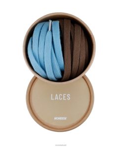 cadarços de algodão 40 brwn/09 sky bl Novesta F8F8V310 acessórios