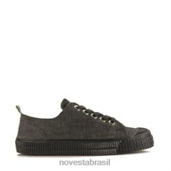 s.m. jap.denim preto Novesta F8F8V210 sapatos veganos