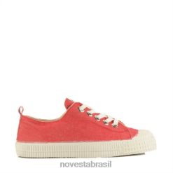 s.m. jap.denim vermelho Novesta F8F8V280 sapatos veganos