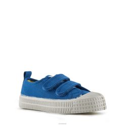 s.m.kid velcro 92 azul Novesta F8F8V264 sapatos veganos