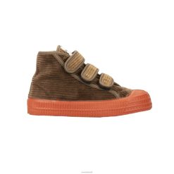 SD. kid vel.cord brwn/397 orn Novesta F8F8V248 sapatos veganos