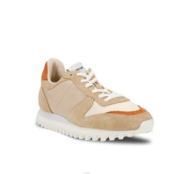 trilha de maratona papiro/tijolo Novesta F8F8V116 tênis